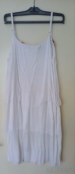bílé letni šaty vel.M - 2