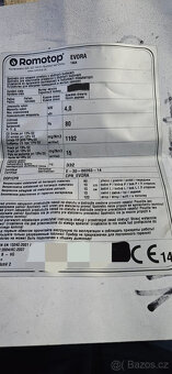 Prodej NOVÝCH krbových kamen Romotop EVORA plech - 2