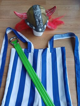 Karnevalový kostým OBELIX vel.122-134 - 2