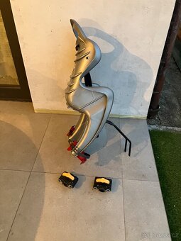 Sedačka na kolo + dva držáky na kolo - 2