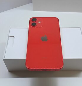 iPhone 12 Mini Red KONDICE BATERIE 100% TOP - 2