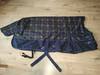 HKM výběhová High neck deka 125cm - vypraná - 2