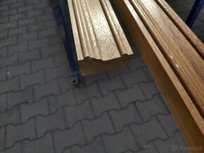 Použité garnyžové lišty 350 + 266 cm - 2