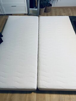 2x 7zónová matrace ze studené pěny 90 x 200 cm - 2