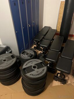Technogym - uretan kotouče - SUPER CENA, nová várka - 2