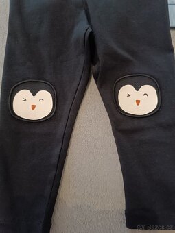 Lindex set - mikina a tepláky tučňák, vel. 80 - 2