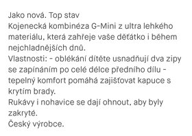 Kombinéza G-mini - 2