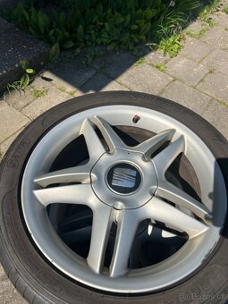 Prodám alu na Leona 5x100 225/45/17 - 2