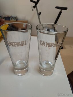 SKLENICE CAMPARI ORIGINÁL SILNOSTĚNNÉ - 2