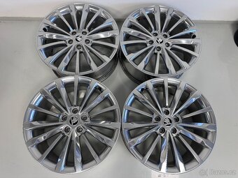 Alu sada kol Trinity 5x112 R19, cololeštěné - chrom - 2