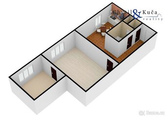 Pronájem bytu 2+1 ( 49 m2 ), tř. 17. listopadu, Přerov - 2