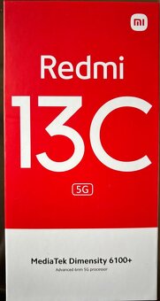 Nový nepoužitý Xiaomi Redmi 13C 5G, 4GB/128GB Twilight Blue - 2
