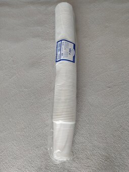 Plastové kelímky bílé 200ml - 2