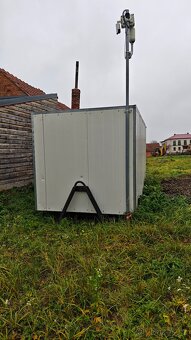 Stavební buňka na nosič kontejnerů + lešení 123m2 - 2