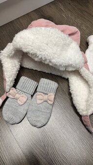 dětské zimní čepice a rukavice - 2