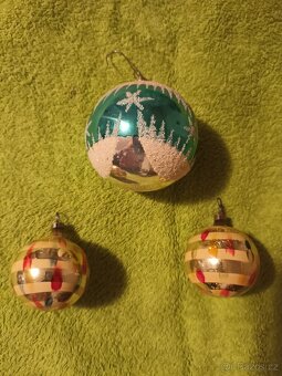 Vánoční ozdoby retro - 2