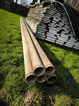 Železné trubky 6m - 2