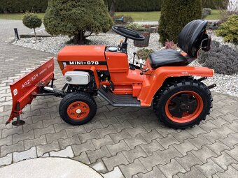 malotraktor MT8-070 Mini + radlice na sníh - 2