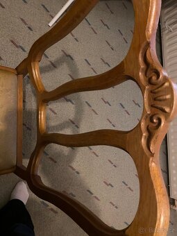 Prodám starožitný stůl +6 židli - 2