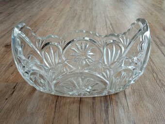 Košík z broušeného skla - 2