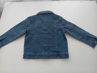2058 - džínová bunda vel.120 - 2