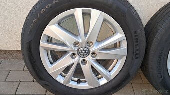 Prodám original letní alukola VW Touran 205 60 16 5x112 - 2