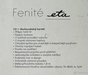ETA horkovzdušný kartáč Fenité 8322 - 2