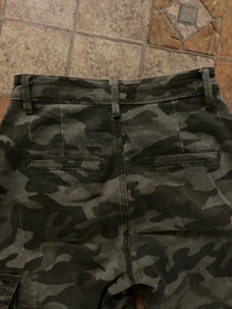 Cargo CAMO kalhoty maskáčové na 10-12let - 2