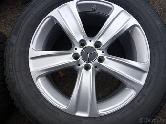 Prodám sadu Orig ALU kol Mercedes 235/60R18 zimní - 2