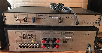 KVALITNÍ HIFI SESTAVA YAMAHA ZESILOVAČ + TUNER (ROK 1985) 2X - 2