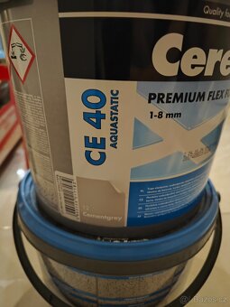 Spárovací hmota Ceresit CE40 Cementgrey 5Kg - 2