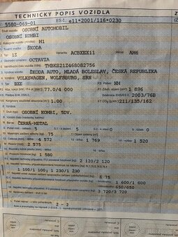 Škoda Octavia 2 combi 1.9 tdi 4x4 - 2