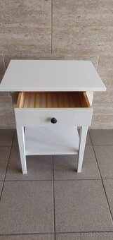 IKEA HEMNES Noční stolek, bílý, 46x35 cm - 2