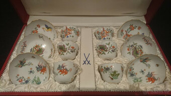 12 šálků na espresso MEISSEN ve 2 originálních krabicích - 2