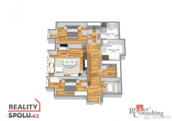 Prodej, byty/3+kk, 137 m2, Divadelní náměstí 2132/19, 36001 - 2