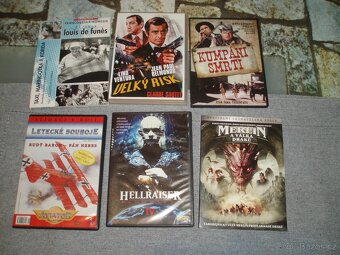 21 ks originál DVD filmy v plastu - viz foto - 2