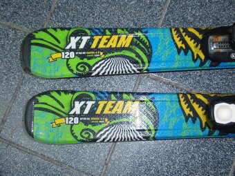 SUPER NASERVISOVANÉ LYŽE CARVY 120 CM TECNO XT TEAM - 2