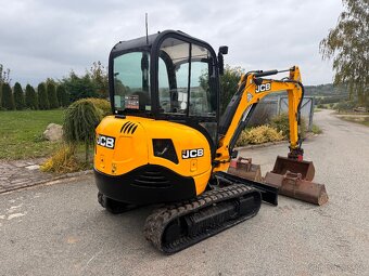 Minibagr JCB 8026 rok 2018 3x lzice - 2