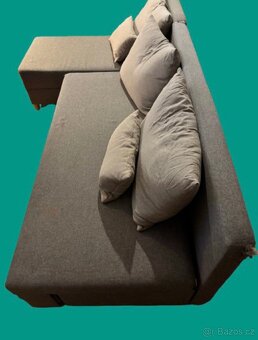 Rozkladací rohová sedačka s uložným prostorem 210x120 - 2