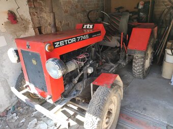 Malotraktor domácí výroby - 2