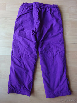 Vyteplené kalhoty vel. 122 - 2