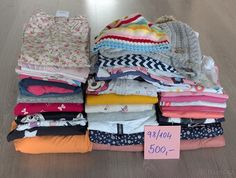 Mix oblečení na slečnu vel. 98/104 - 2