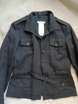 Luxusní sako/krátký kabátek René Lezard, vel. XS/S - 2