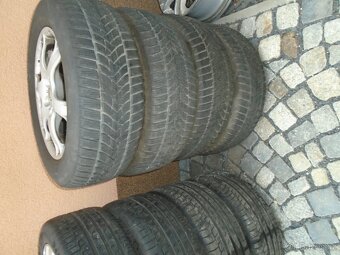 zimní sada ford 215/60r16 alu 5x108 - 2