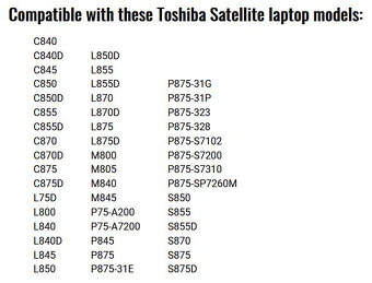 baterie PA5024U pro notebooky řady Satellite C850,L850 (3h) - 2