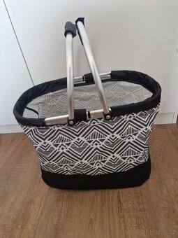 Nový nákupní skládací košík s taškou - 2