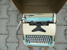 PSACÍ STROJ S KUFŘÍKEM-retro - 2