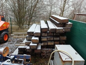 Pražce dřevěné dubové - 2