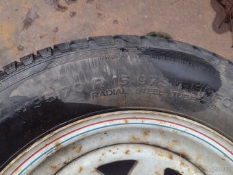 Prodám sadu (4 ks.) plechových ráfků - 2