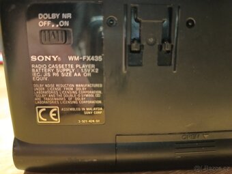 SONY WM FX 435 walkman - 2